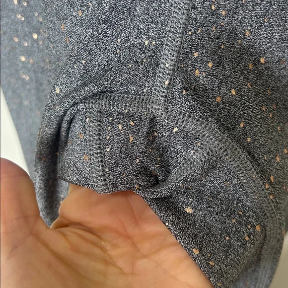 Beyond Yoga Alloy Ombre Shimmer Speckled Leggings in Grey/Rose Gold Size S - Picture 11 of 13